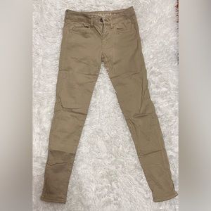 American Eagle skinny jean khakis 3L